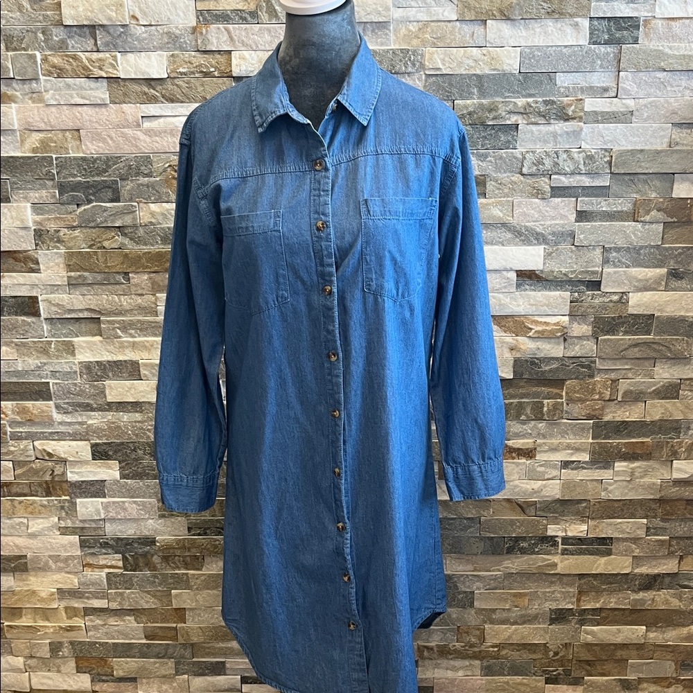 Blue Denim Dress
